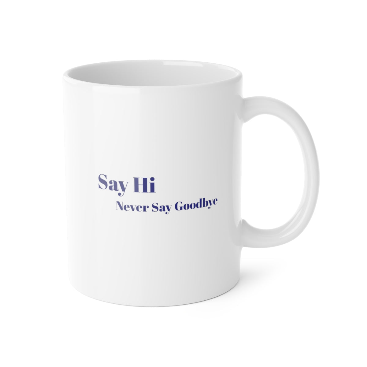 White Ceramic Mug 11oz DOPEMATE